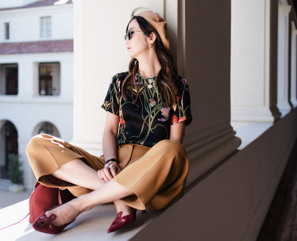 Helen Ma Discovers the Perfect Tee for Fall