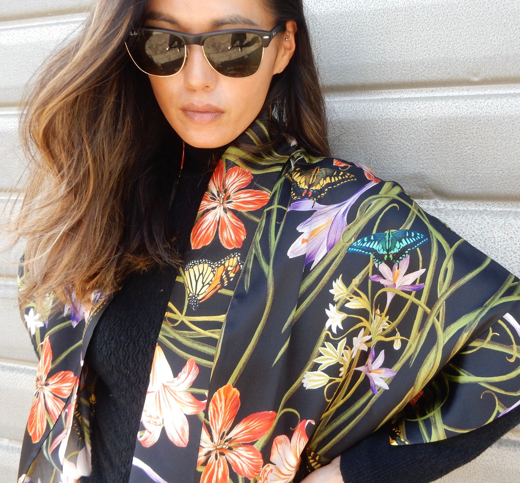 Trans-Seasonal Silk // Styling Tips for Cooler Weather