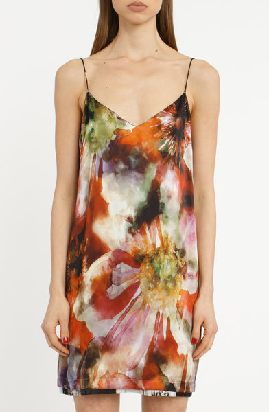 The Reversible Silk Slip + Hothouse Floral | Venom Black HARK + HAMMER The Reversible Silk Slip + Hothouse Floral | Venom Black HARK + HAMMER