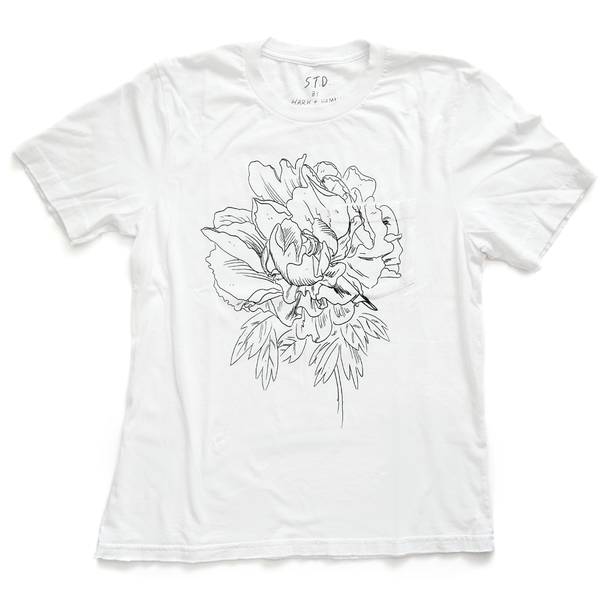 The Peony Shirt in White