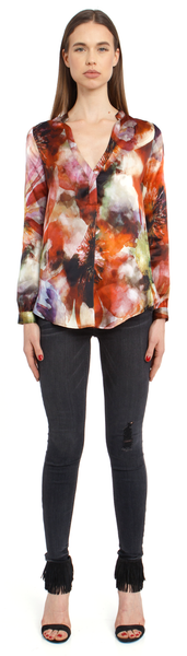 The Silk Blouse + Hothouse Floral
