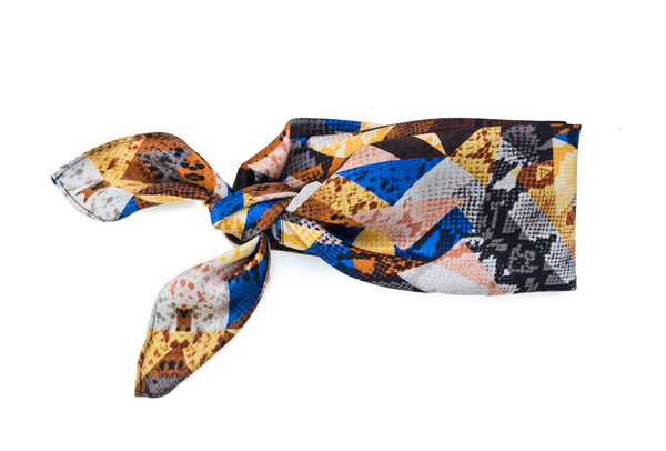 The Silk Neckerchief + Cobra Kaleidoscope